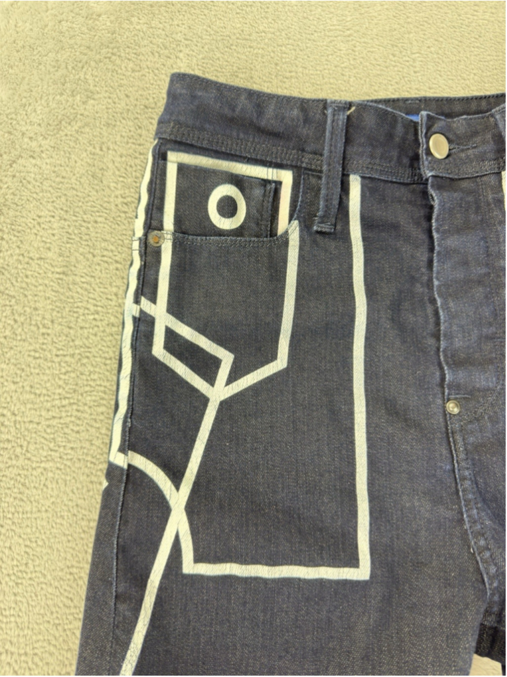 G-Star 3301 Pre Charlie Tromp Loose Tapered Jeans Women's Sz 27 W X 23 L Rare - Picture 11 of 16